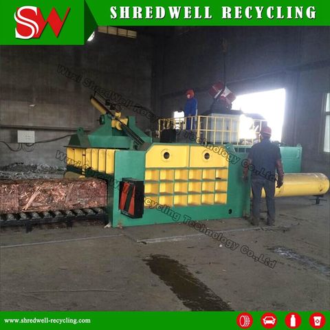 Empacadora hidráulica Shredwell, empacadoras de chatarra para venta de empacadoras de hierro