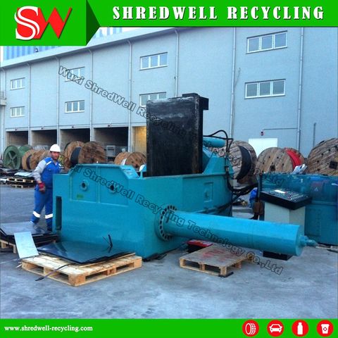 Empacadora hidráulica Shredwell, empacadoras de chatarra para venta de empacadoras de hierro