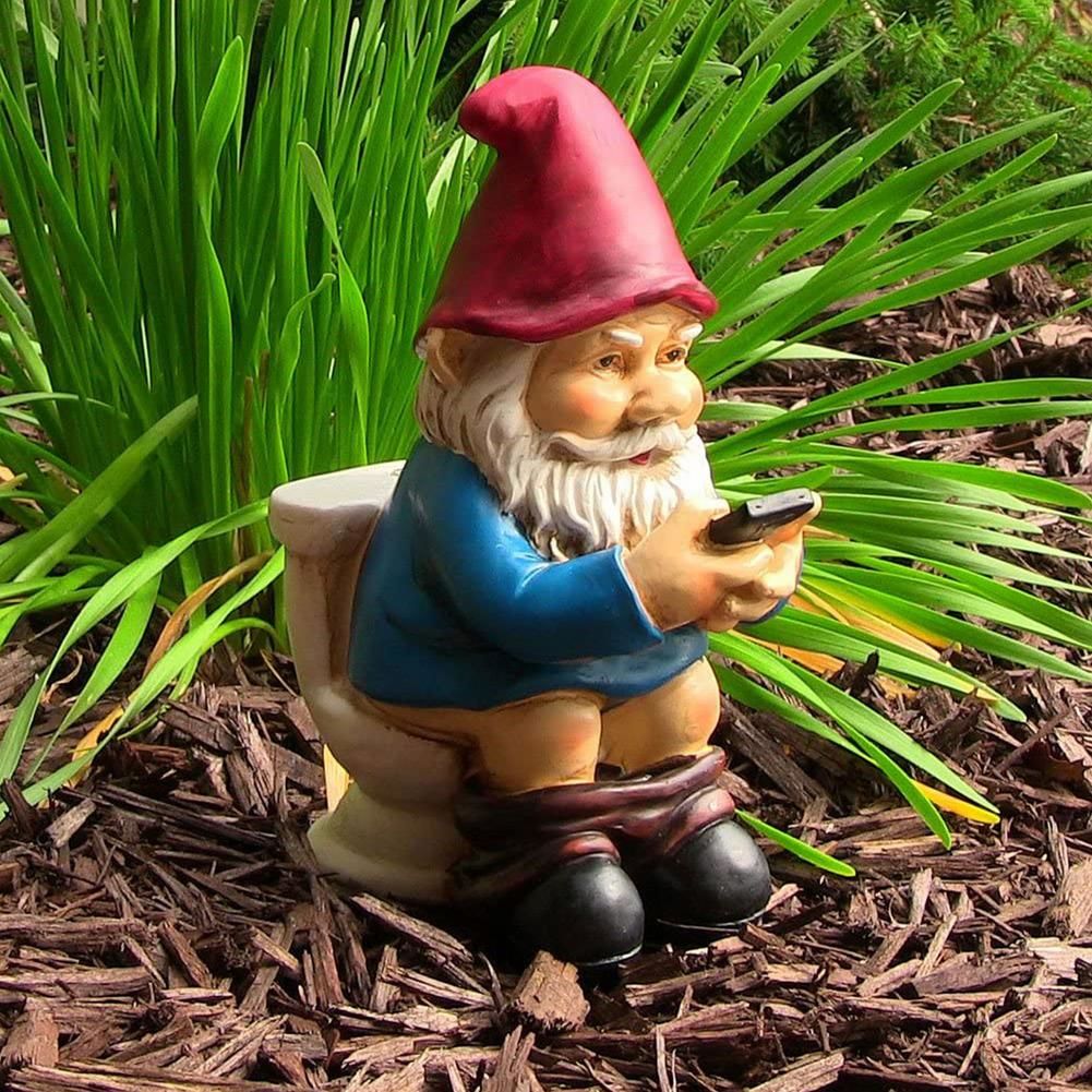 Achetez en gros Gnome De Figurine De Résine Extérieure Assis Sur La  Décoration De Jardin De Champignons Chine et Nain De Résine En Gros à 1.9  USD