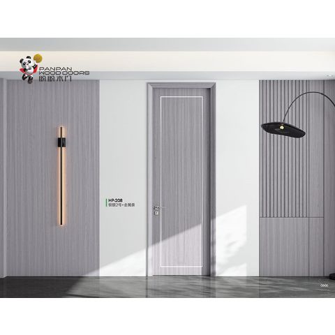 Puerta compuesta de madera interior al por mayor para el hogar y la oficina