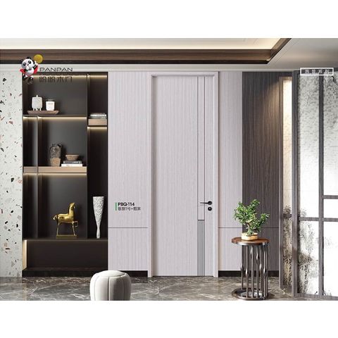 Puerta compuesta de madera interior al por mayor para el hogar y la oficina