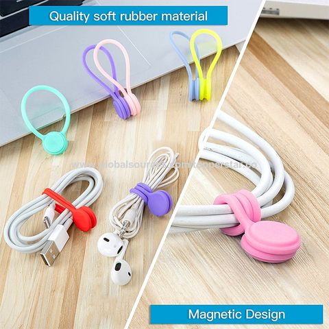 Cord Organizer,Cord Keeper,Cable Organizer USB Holder,Cable  Management,Cable Straps,Earbud case,wrap Headphone,Headset Winder,Phone  Earphone Clips