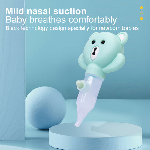 Aspirateur nasal pour bébé électrique silicone bébé nez suceur de
