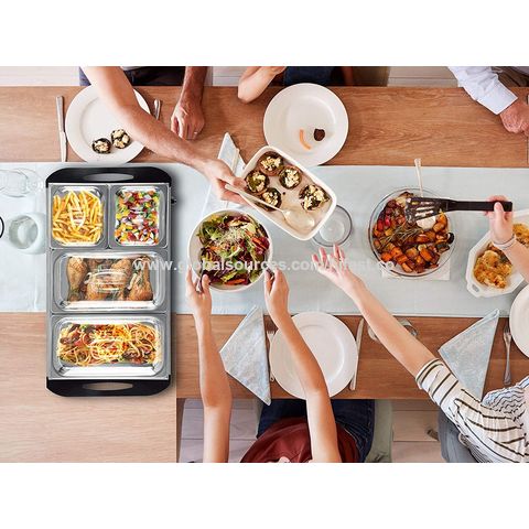 Buy Wholesale China Electric Buffet Server Party Food Warmer S.s For  Cartering Equipment & Buffet Server at USD 11