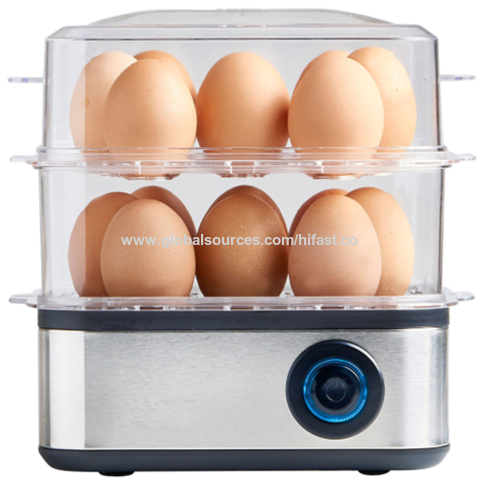 Buy Wholesale China Hard Boiled Medium Soft 6 Eggs Capacity Rapid Egg  Cooker Poacher Boiler & Egg Boiler at USD 3.45