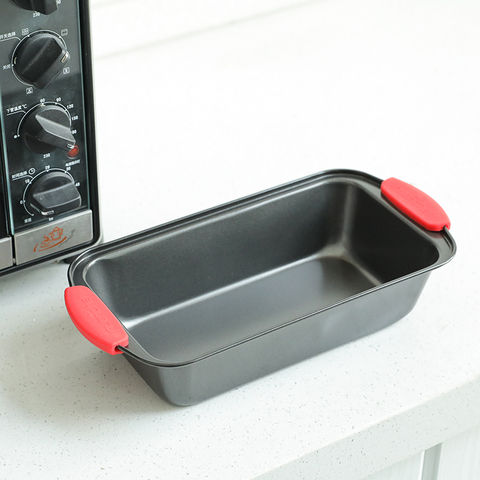 Silicone Loaf Pan with Carbon Steel Handles