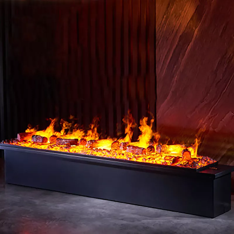 Cheminée à vapeur d'eau Smart 3D, cheminée à vapeur électrique avec flamme  touchable et feu de bois - Chine Cheminée électrique, cheminée à vapeur d' eau