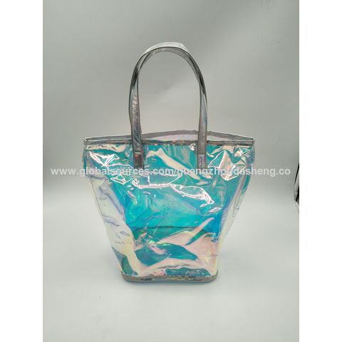 Rainbow Strap Barrel Handbag