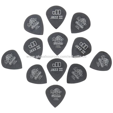 ¡Precio de fábrica! Púas de guitarra de nailon OEM con logotipo personalizado, púas de guitarra de perlas, fabricante de púas de guitarra en blanco