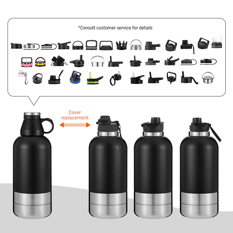 Buy Wholesale China 32oz 64oz Bpa Free Stainless Steel Dog Water Bottle