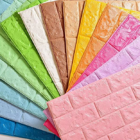 Papel pintado 3D autoadhesivo de espuma XPE, barato al por mayor, decoración para el hogar, sala de estar, adhesivo de pared, decoración interior, ladrillo impermeable