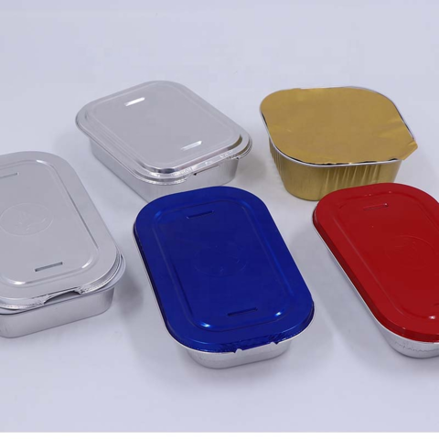 aluminum Food Container Box Camping Food Containers Reusable Picnic Box  Metal