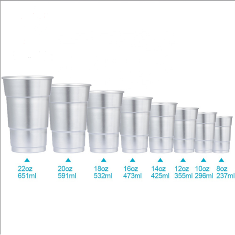 Aluminum cup recyclable - Aluminum Tumbler Manufacture