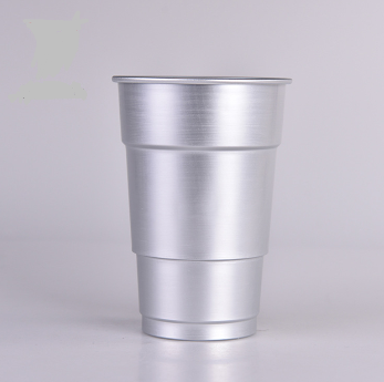 Buy Wholesale China 12oz 16oz Custom Recycled Aluminium Cup For