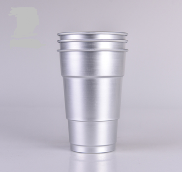 Buy Wholesale China Recyclable Custom Aluminum Solo Stainless Steel Pint  Cups Beer Metal Tumbler Mug With Custom Logopopular & Aluminum Cup at USD  0.4