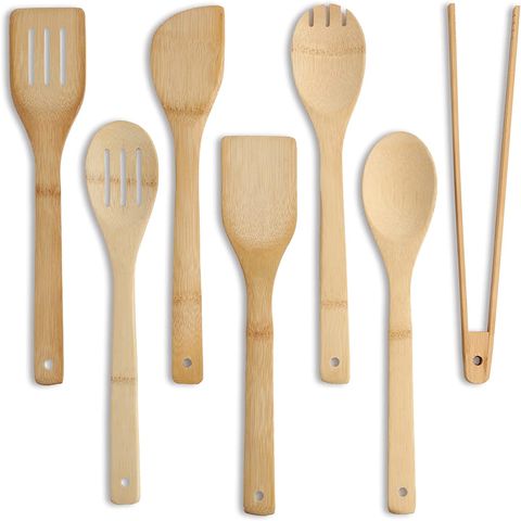 Pots and Pans Scraper - Organic Bamboo Kitchen Tools - Eco Girl Shop