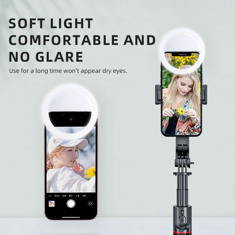 Portable Mini Selfie Stick Ring Light| Alibaba.com