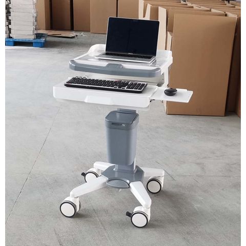 Carrito para ordenador médico, BT-LY01, portátil, barato, con ruedas