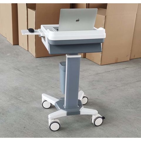 Carrito para ordenador médico, BT-LY01, portátil, barato, con ruedas