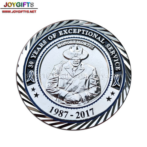 Diamond Edge Challenge Coin Rope Edge Coin Oblique Edge Coin