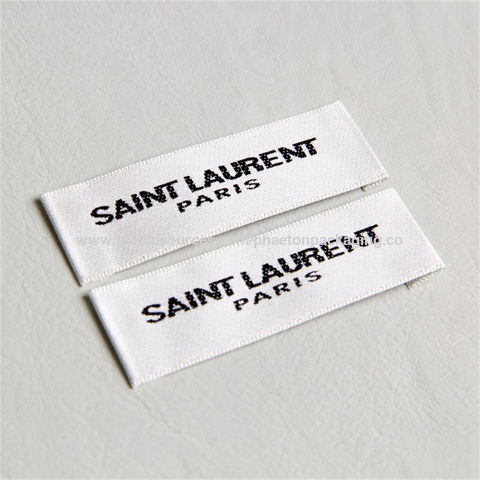 Saint laurent outlet label