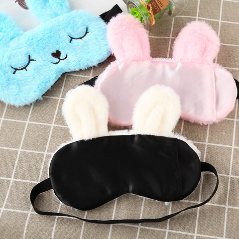 Plush Blindfold Plush Eye Blindfolds For Sleep Nap Eye Cover For