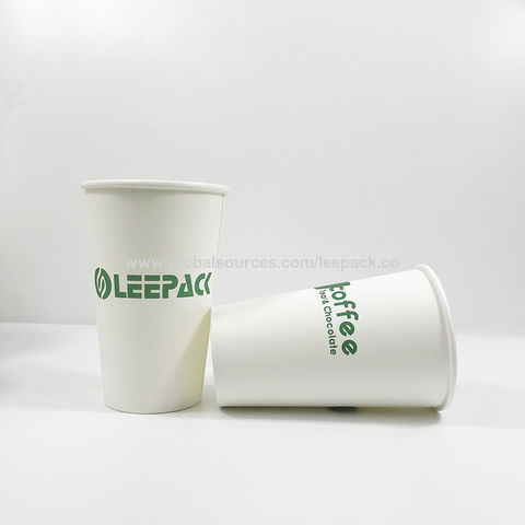 Paper Cups Disposable For Hot And Cold Drinks Sizes : 7oz,8oz,12oz,16oz,20oz