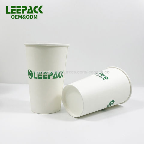 Paper Cups Disposable For Hot And Cold Drinks Sizes : 7oz,8oz,12oz,16oz,20oz