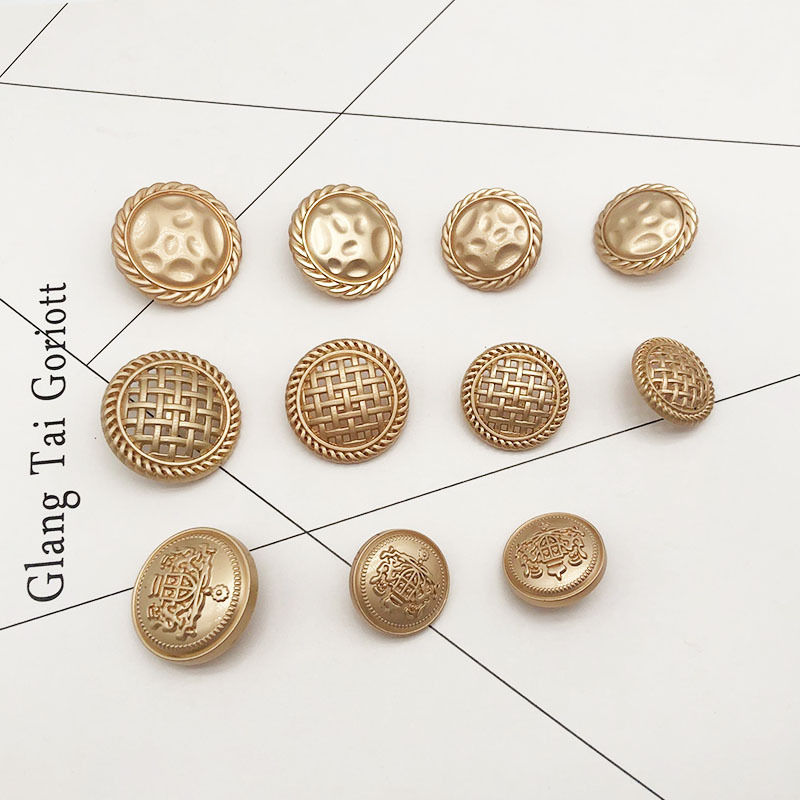 Inventory Metal Buttons Fashion Suits Button Garments Accessories Oem ...