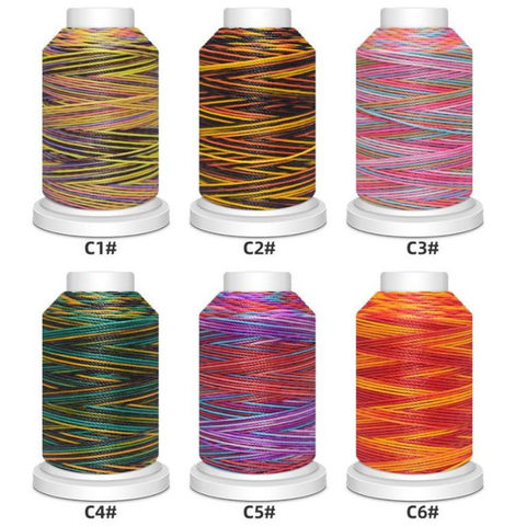 Bobinas de hilo de coser de poliéster de 30 colores para mano y máquina de  coser (30 colores)