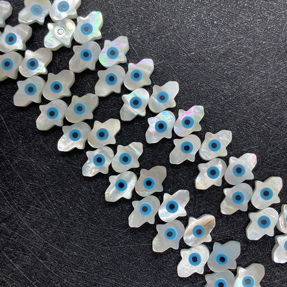 Fine plastic Blue 8mm Evil Eye Beads at best price in New Delhi | ID
