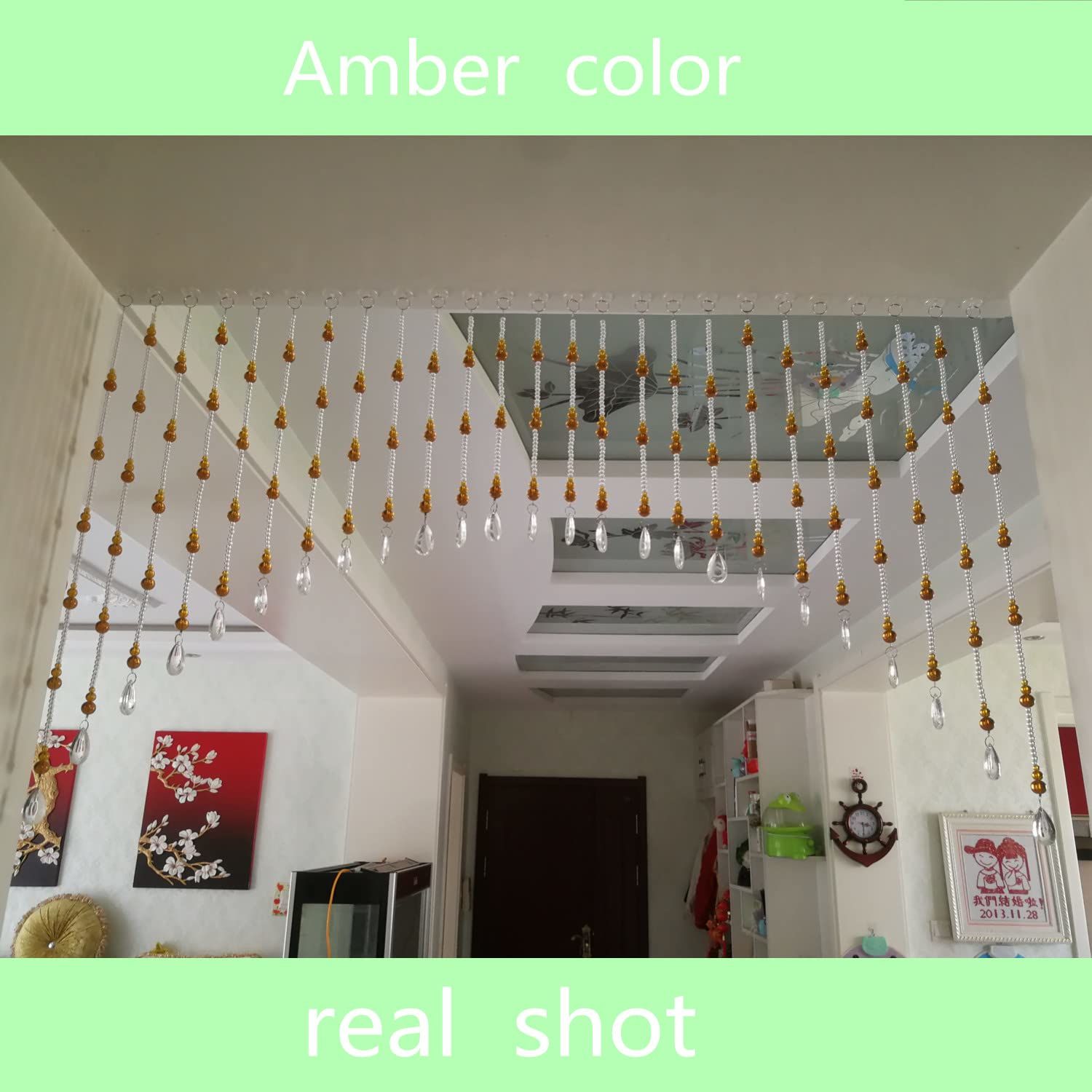 Buy Wholesale China Easy To Install Crystal Curtain Bead Curtain For