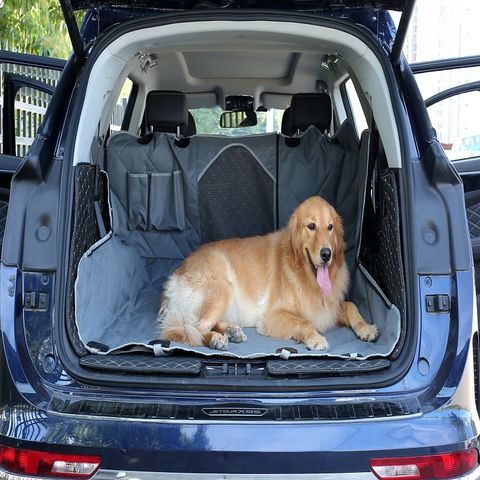 Hundematte Wasserdicht und Rutschfest Oxford-Gewebe Auto-Hundedecke Autositzschutz