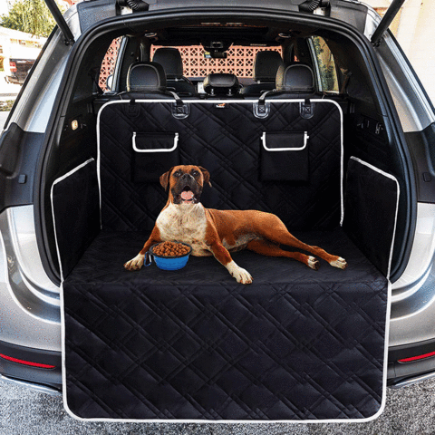 Hundematte Wasserdicht und Rutschfest Oxford-Gewebe Auto-Hundedecke Autositzschutz