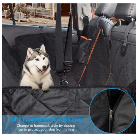 Hundematte Wasserdicht und Rutschfest Oxford-Gewebe Auto-Hundedecke Autositzschutz