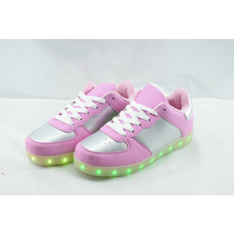LED Light Up Shoes | Silver Low Tops | LED Fashion Sneakers – LED SHOE  SOURCE-thephaco.com.vn