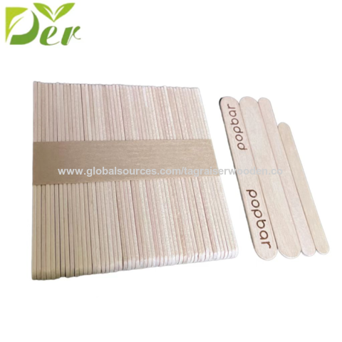 Wholesale Wooden Ice Cream Stick Popsicle Stick (Bulk )