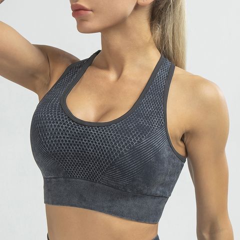 Lycra High-Strength Shockproof Push up Sports Bra Running Workout Vest  Anti-Sagging Beauty Back Yoga Backless Bra