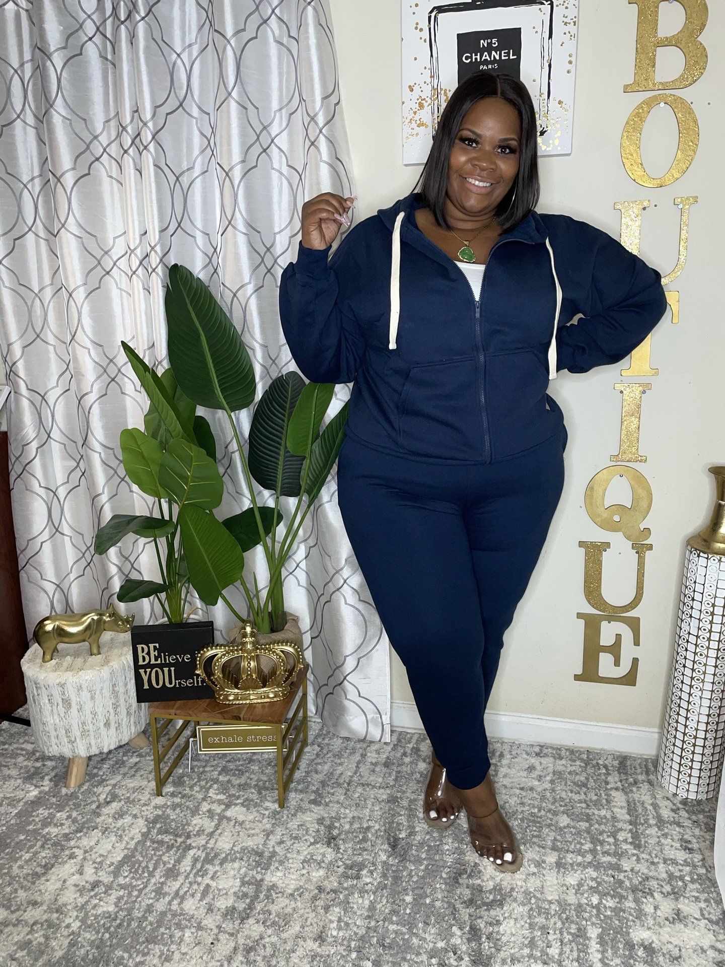 Plus size jogging discount suits