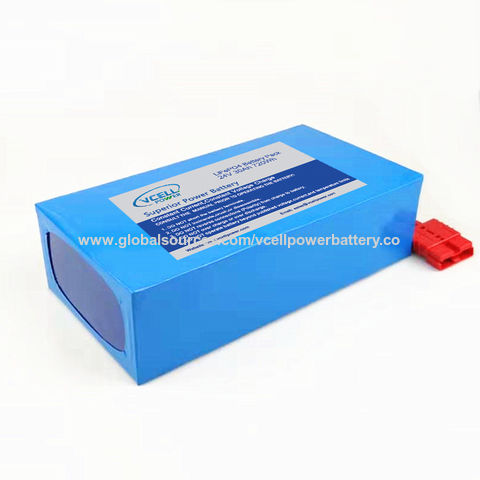 Buy Wholesale China Deep Cycle 24v 30ah Lifepo4 Rechargeable Lithium Iron  Phosphate Battery Pack With Bms & 24v Lifepo4 Lithium Battery Pack at USD  77