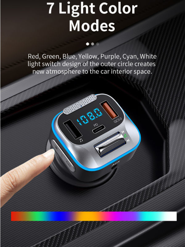 Buy Wholesale China Agetunr T73 Transparent Car Bluetooth Fm