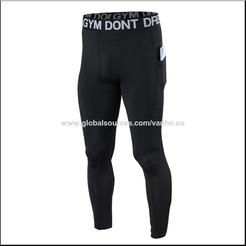 Pantalones de compresión para hombre, mallas deportivas para hombre,  gimnasio, correr, capa base, leggings atléticos, pantalones de compresión  para