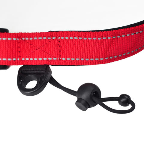 2pcs (Rouge) Harnais de sécurité pour chien - En polyester - Corde