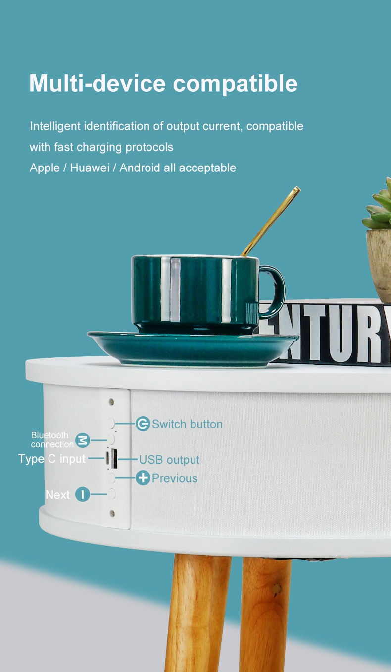 Buy Wholesale China Modern Wood Coffee Table Speaker Living Room