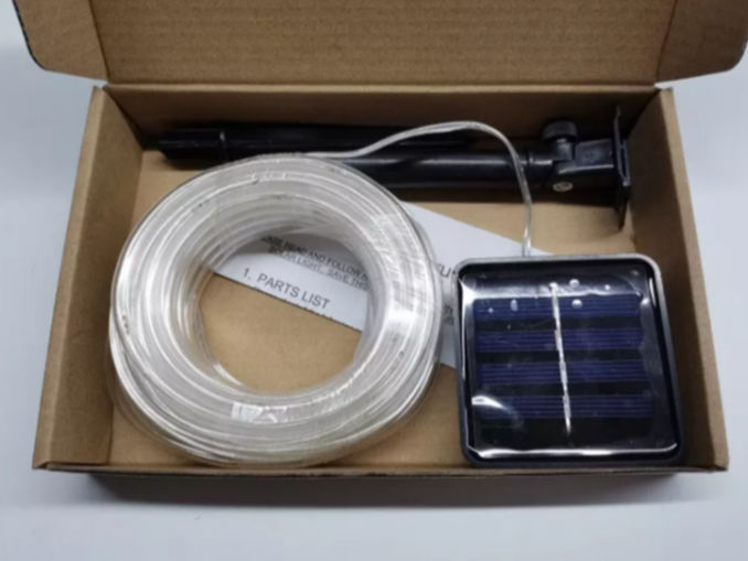 Battery Or Solar Powered Outdoor Waterproof Led Tube Rope Lights With ...
