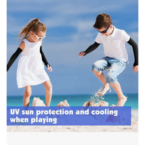 10 pares de mangas unisex para brazos, mangas para brazos, protección solar  UV, mangas refrescantes para mujeres y jóvenes, mangas para niños, niñas