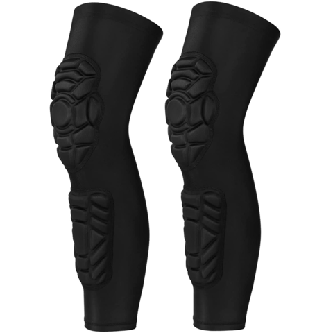 Kids Long Compression Leg Sleeves Non Slip UV Protection Thigh Calf for Boy  Girl Youth Basketball Running Sport 