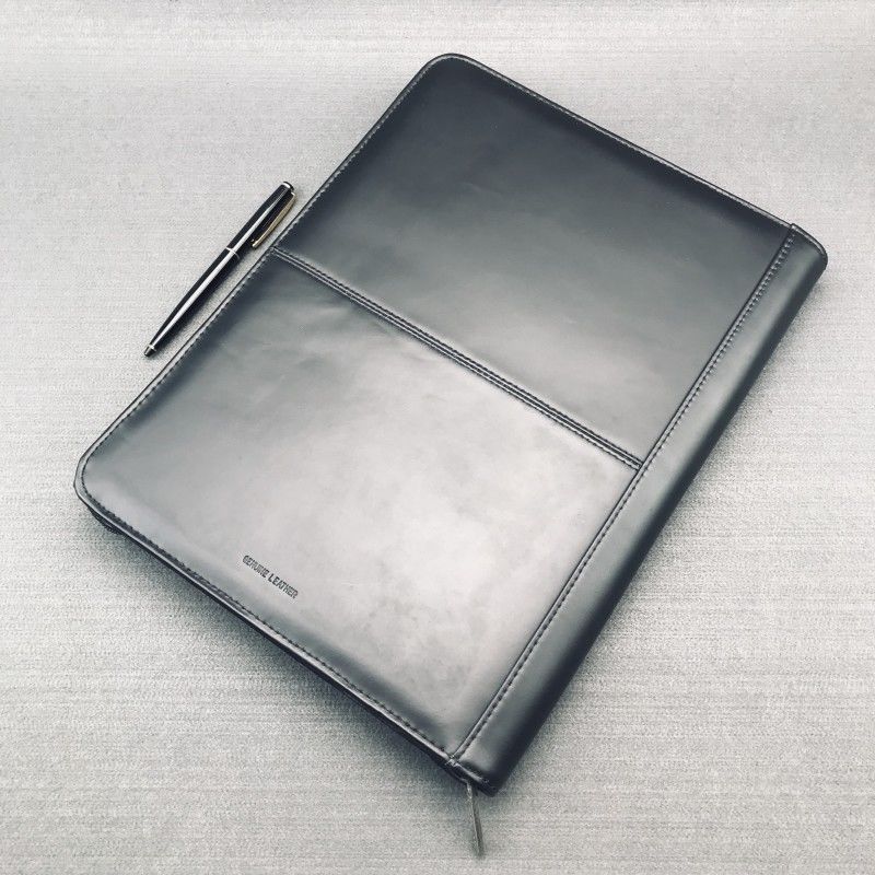 Buy Wholesale China Multifunctional Leather Business Padfolio Portfolio ...