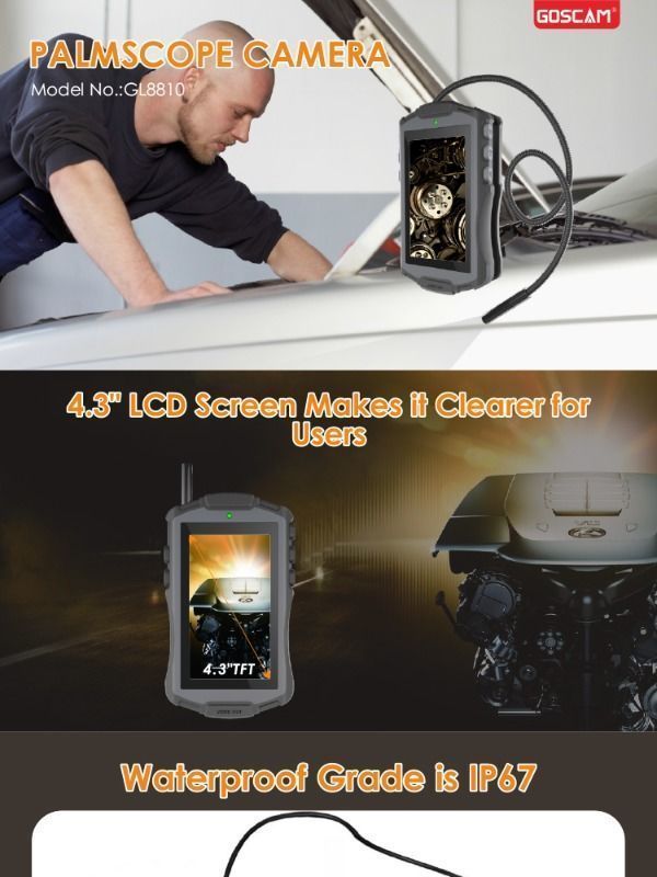Camera Inspection Tools Buy Wholesale China 4xaa Battery Ip67 For The Camera Head And Tube ...