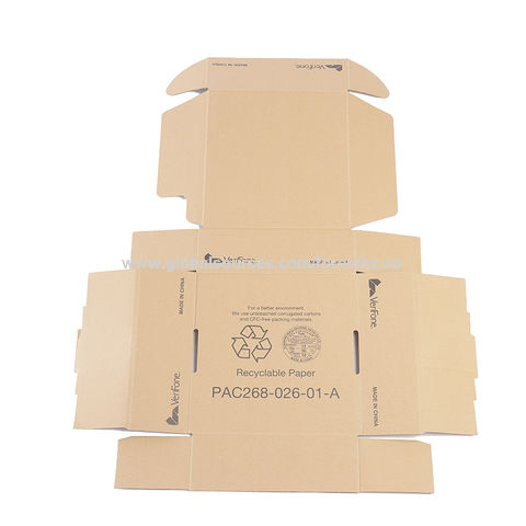 2023 FPG, precio de fábrica, diseño libre de color marrón, impresión de logotipo personalizado, caja de tela de regalo para embalaje de papel corrugado